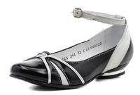  Туфли для девочек MARKO (063251) черный, белый